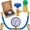 Picture of Pressure gauge with hose for filling the R32 R410A gas refrigerant